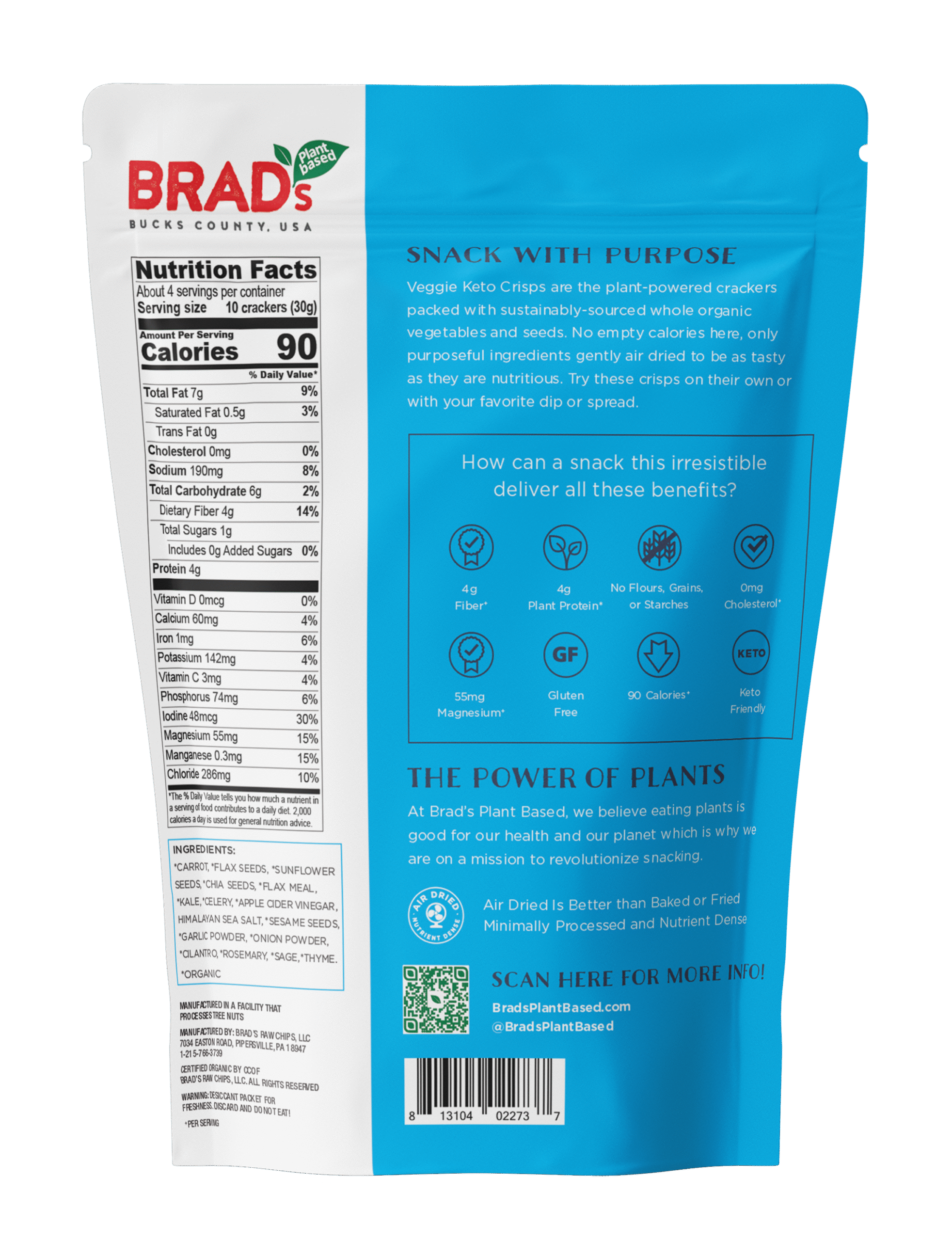 Veggie Keto Crisps: Herb Veggie Keto Crisps: Herb