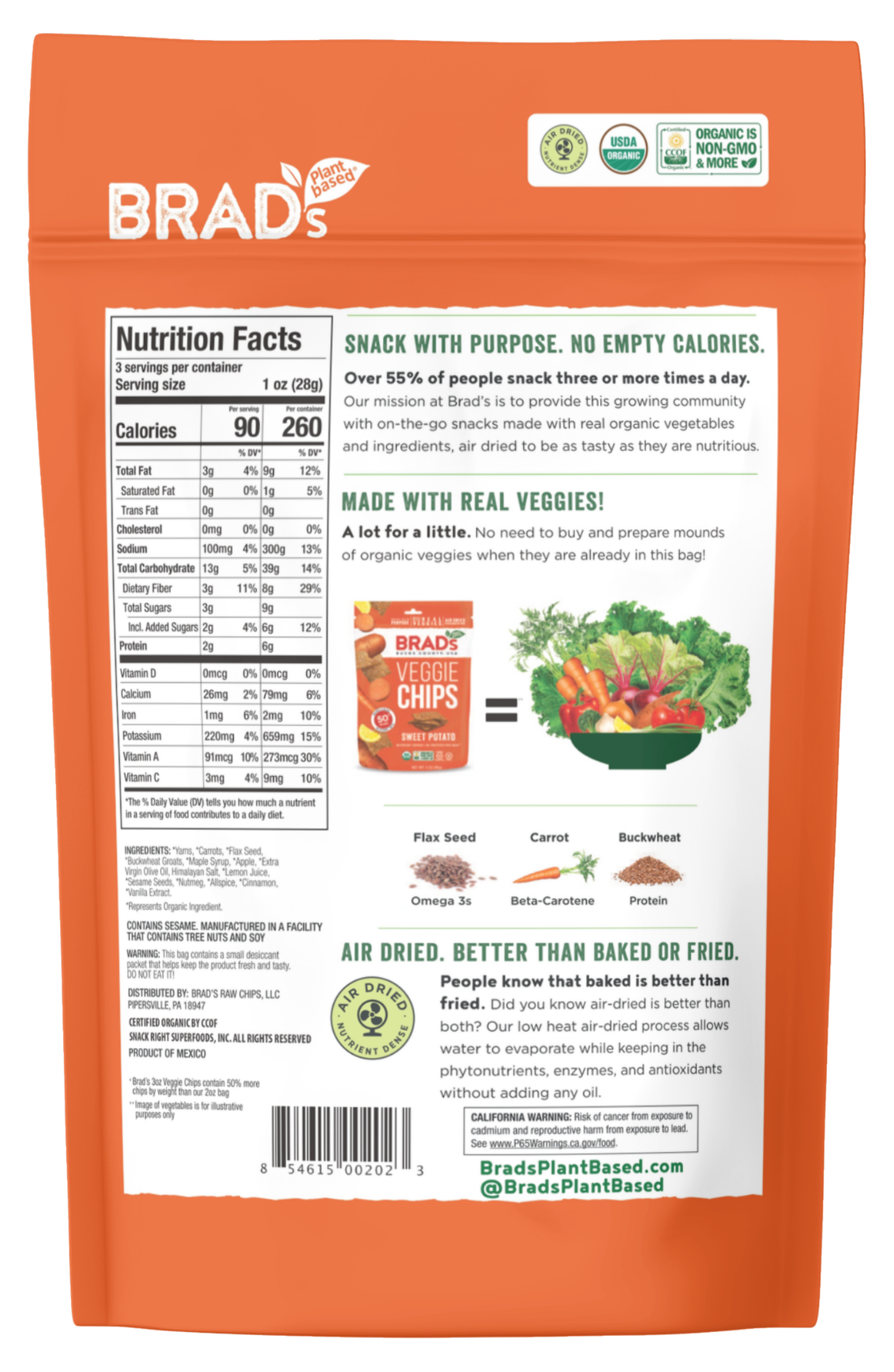 Veggie Chips: Sweet Potato