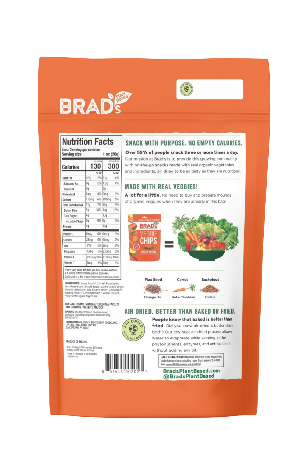 Veggie Chips: Sweet Potato