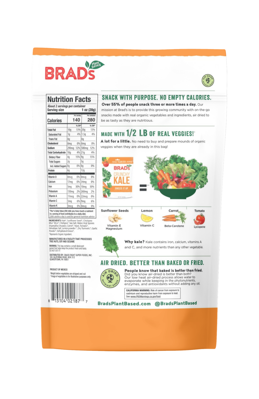 Crunchy Kale: Cheeze It Up