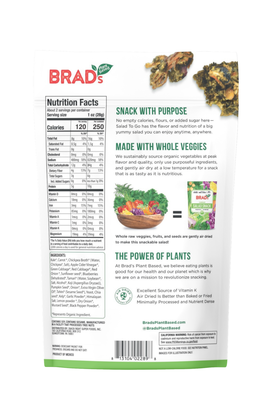 SALE!!! Salad Snack: Caesar - Expires 04/21/26